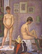 The Post of Woman Georges Seurat